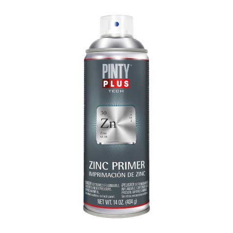 Bombe peinture - apprêt riche en zinc - gris mat Z169 - 400 mL