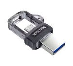 Memoria USB 32 GB SanDisk Ultra Dual M3.0 USB-A 3.0/Micro-USB (SDDD3-032G-G46)
