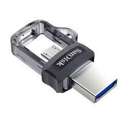Memoria USB SanDisk Ultra Dual M3.0 USB-A 3.0/Micro-USB 32 GB (SDDD3-032G-G46)
