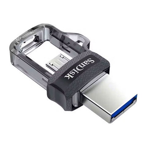Memoria USB 32 GB SanDisk Ultra Dual M3.0 USB-A 3.0/Micro-USB (SDDD3-032G-G46)