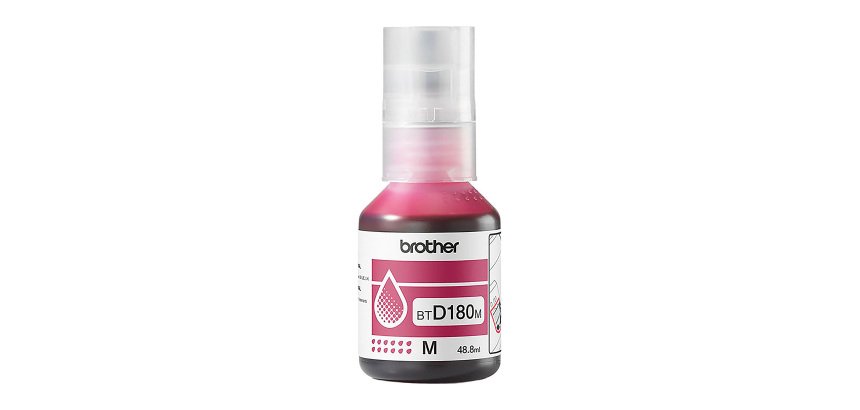 BROTHER inktfles BTD180 met aparte kleuren voor inkttankprinter