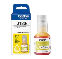 BROTHER Bidon d'encre BTD180 couleurs séparées pour imprimante à réservoir d'encre