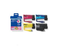 BROTHER LC527XL Pack 4 Tintenpatronen in hoher Kapazität Cyan, Magenta, Gelb, Schwarz für Tintenstrahldrucker