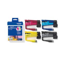 LC527VAL Pack de cartouches d'encre originales Brother - Cyan / Magenta / Jaune / Noir
