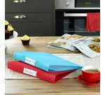 Classeur 4 anneaux plastifié Rapesco A4 - Dos 3,5 cm couleurs assorties