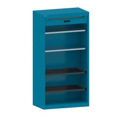 LISTA - Armoire à rideau (HxLxP) 195 x 100 x 58 cm KEY Lock R5012