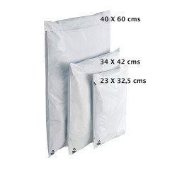 Pochette plastique d'expédition 40 x 60 cm - Paquet de 100