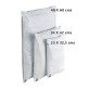 Pochette plastique d'expédition 23 x 32,5 cm - Paquet de 100