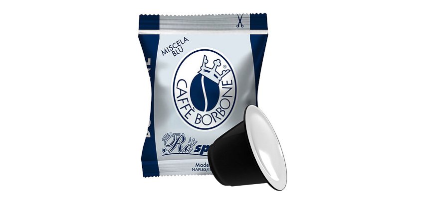 Caffè Borbone - Capsule Compatibili Nespresso - Miscela BLU - 50 pz
