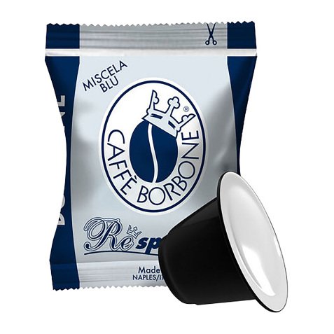 Caffè Borbone - Capsule Compatibili Nespresso - Miscela BLU - 50 pz
