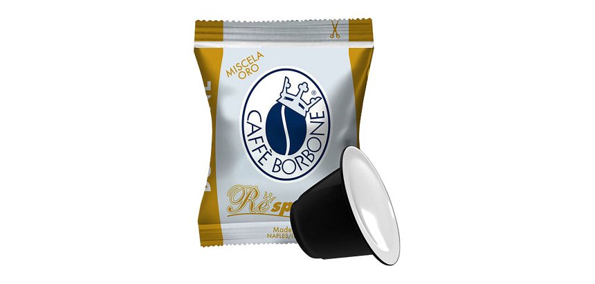 Caffè Borbone - Capsule Compatibili Nespresso - Miscela ORO - 50 pz