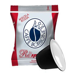 Caffè Borbone - Capsule Compatibili Nespresso - Miscela ROSSA - 50 pz