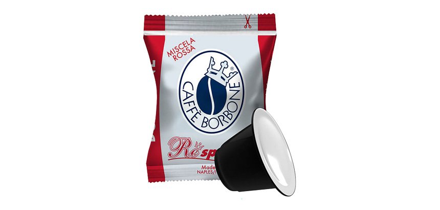 Caffè Borbone - Capsule Compatibili Nespresso - Miscela ROSSA - 50 pz