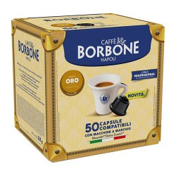 Caffè Borbone - Capsule compatibili Dolce Gusto - Miscela ORO - 50 pz
