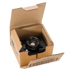 Boîte postale kraft brun simple cannelure H 8 x L 10 x P 12 cm