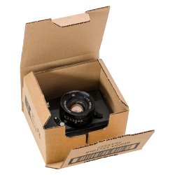 Boîte postale kraft brun simple cannelure H 8 x L 10 x P 12 cm