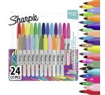 Marqueur permanent Sharpie pointe fine - Pochette de 24