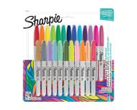 Permanentmarker Sharpie mit feiner Spitze - 24er-Pack
