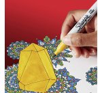 Marqueur permanent Sharpie pointe fine - Pochette de 24