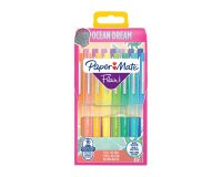 Viltstift Papermate Flair Ocean Dream medium schrijven - Set van 16 stuks