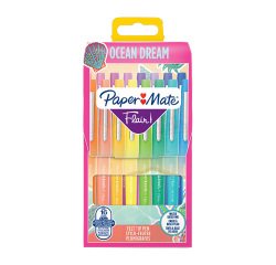 Pen Papermate Flair Ocean Dream medium point - Pack of 16