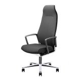 En_poltrona direz zuco selvio nero base cromata e