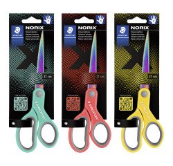 Universele schaar rechtshandigen met spitse punt Norix Staedtler 21 cm