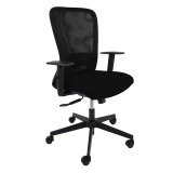 Sedia ergonomica Eris Unisit con schienale in rete nero