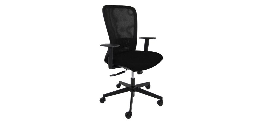 Sedia ergonomica Eris Unisit con schienale in rete nero