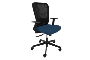 Sedia ergonomica Eris Unisit con schienale in rete nero