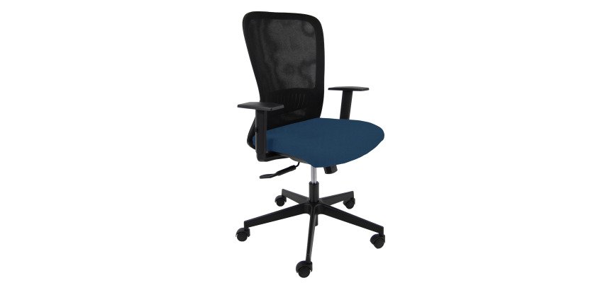 Sedia ergonomica Eris Unisit con schienale in rete nero