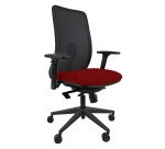 Sedia ergonomica Argo Unisit con schienale in rete nero