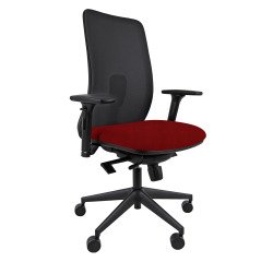 Sedia ergonomica Argo Unisit con schienale in rete nero