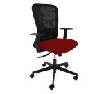Sedia ergonomica Eris Unisit con schienale in rete nero