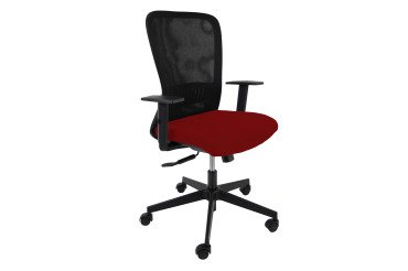Sedia ergonomica Eris Unisit con schienale in rete nero