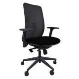 Sedia ergonomica Argo Unisit con schienale in rete nero