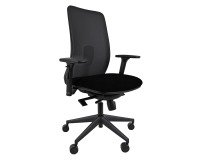 Sedia ergonomica Argo Unisit con schienale in rete nero