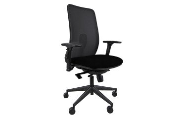 Sedia ergonomica Argo Unisit con schienale in rete nero