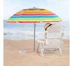 Sombrilla playa D160 colores Aktive