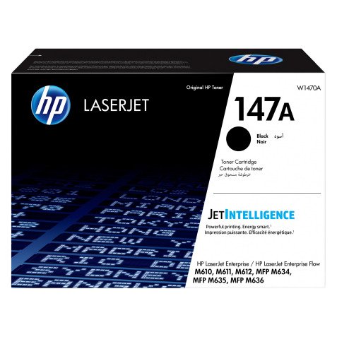 HP Toner noir 147A pour imprimante laser