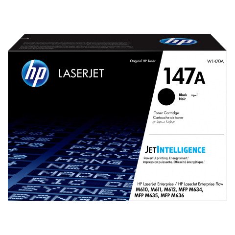 HP cartucho de tóner LaserJet 147A / W1470A Original alta capacidad (3200 páginas) negro