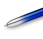 Stylo bille Bic 4 couleurs Smooth Gradient rétractable pointe 1 mm - écriture moyenne