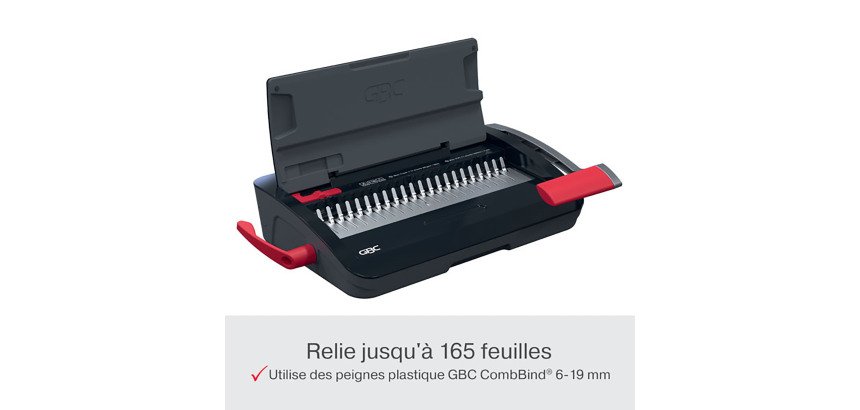 Relieuse GBC CombBind® CB12 manuelle