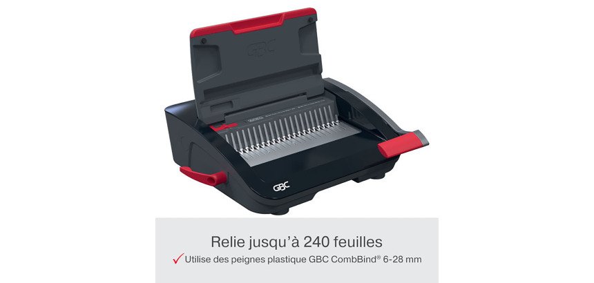 Relieuse GBC CombBind® CB20 manuelle