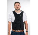 Gilet chauffant hiver ajustable avec batterie - PIP