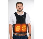 Gilet chauffant hiver ajustable avec batterie - PIP