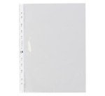 Pochettes perforées Oxford A4 polypropylène lisse 7/100e - Boîte de 100