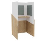 Alcôve acoustique Fokuus solo debout chêne naturel