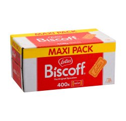 Lotus Original Biscoff Speculoos Biscuits - Box of 400