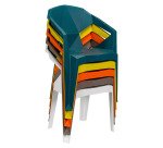 Silla Saskia - Polipropileno - Uso interior y exterior